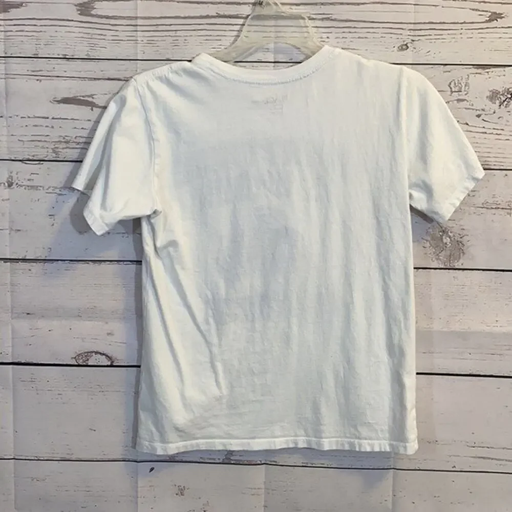 Childrens Place Shirt Top Youth Boys Large White‎ Blue Gaming Gamer
